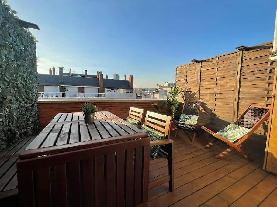Apartament Penthouse With Private Terrace In The Center Barcelona